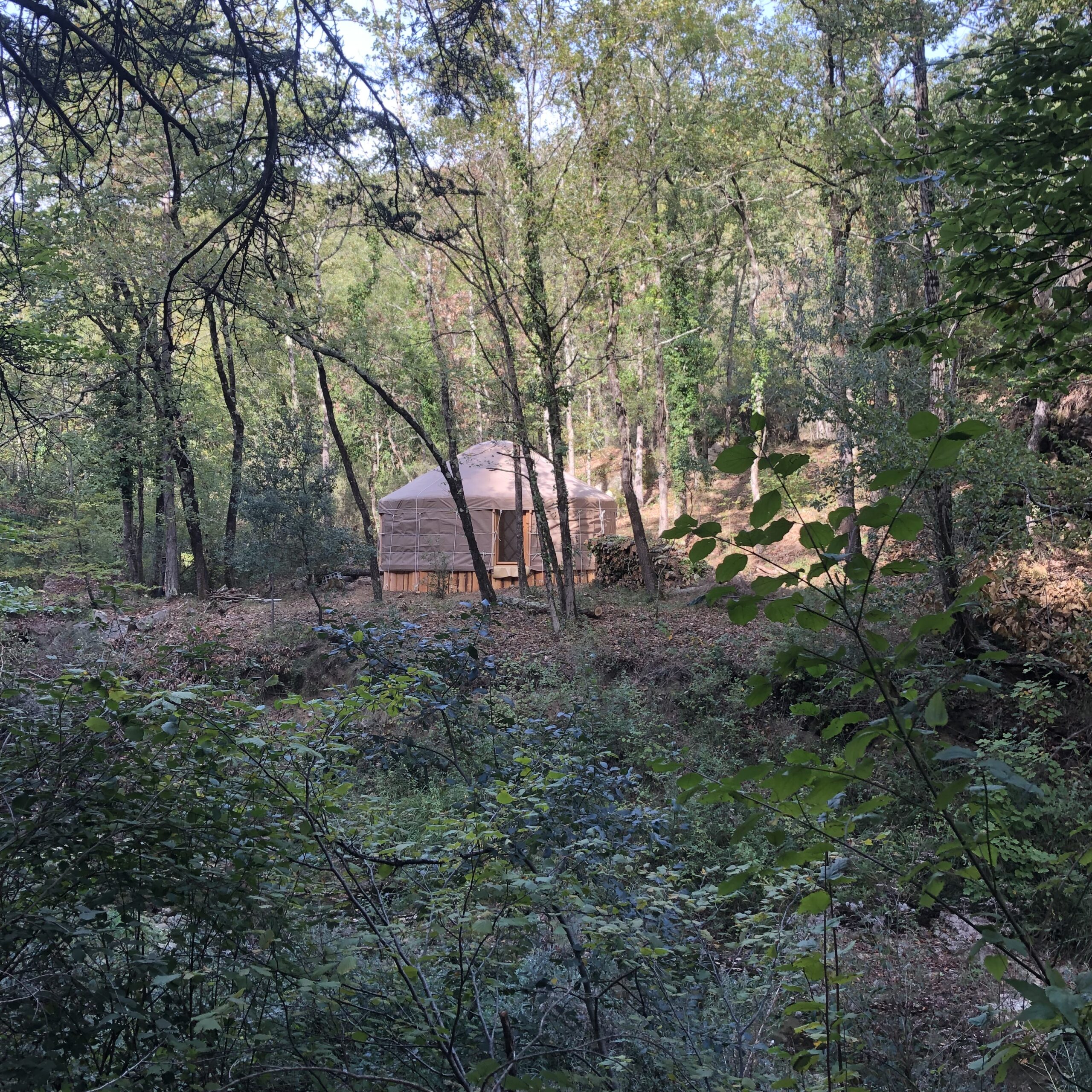 yourte autonome, paix, retrait